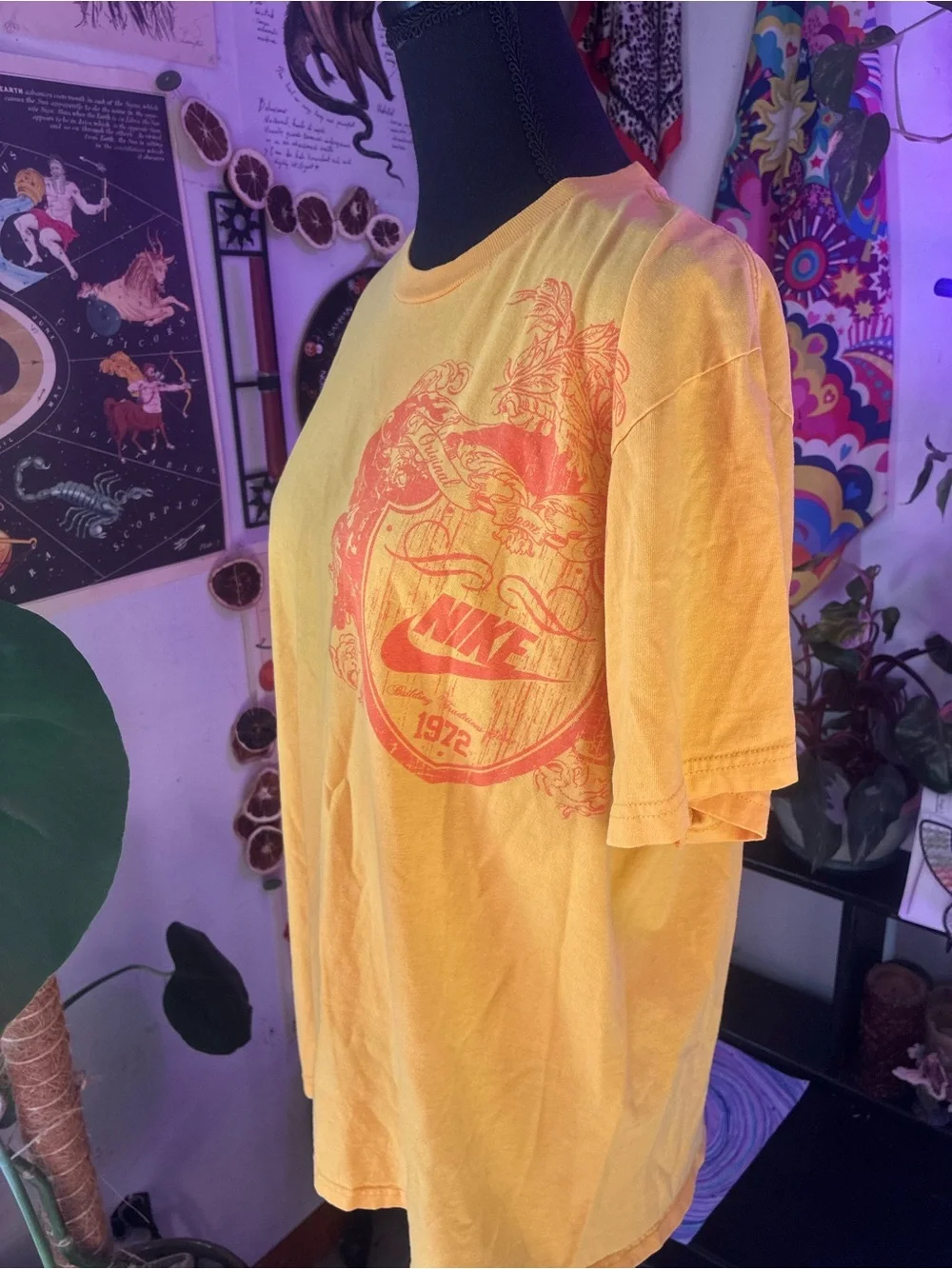 Yellow Nike Original Men's T-Shirt